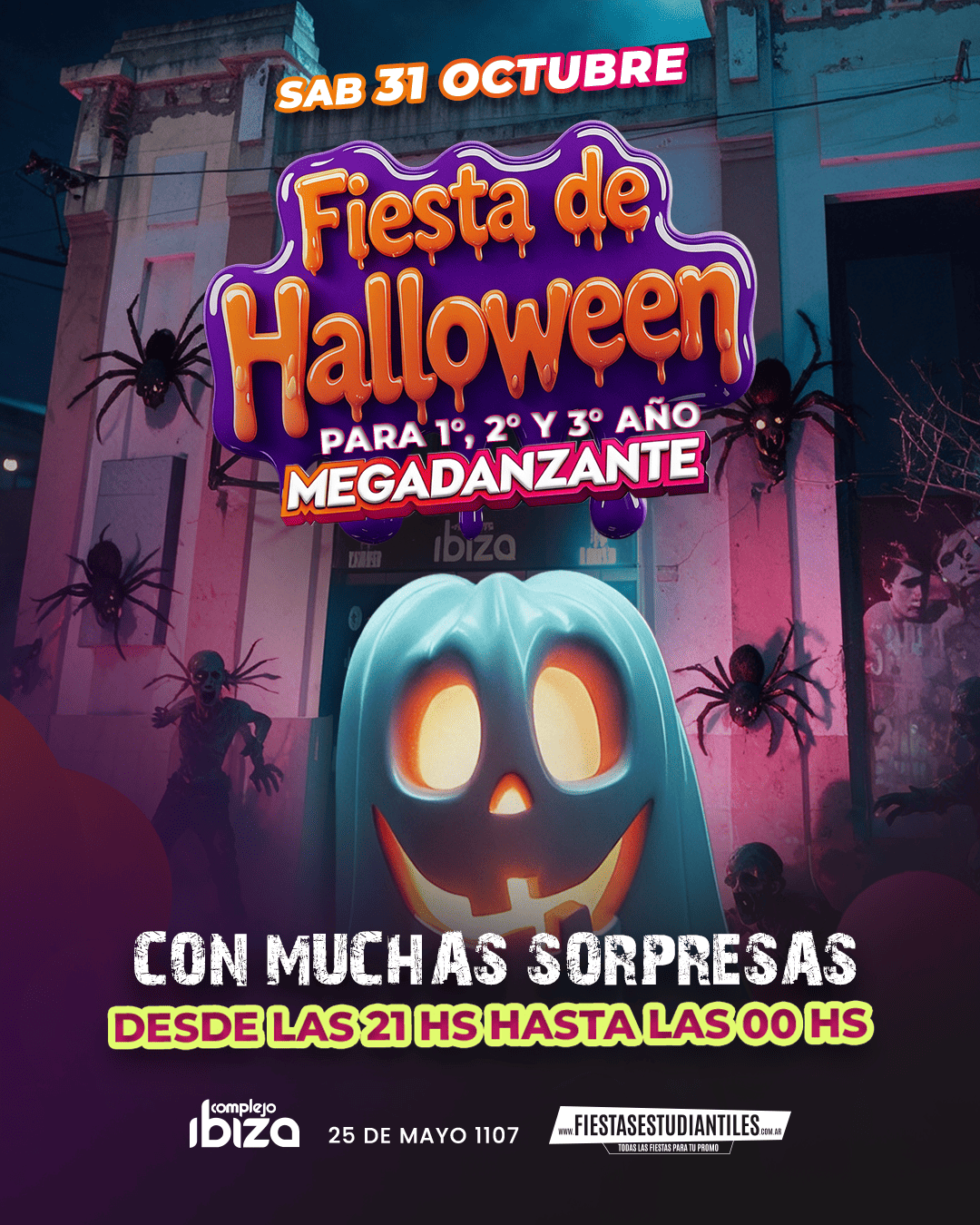 MEGADANZANTE HALLOWEEN