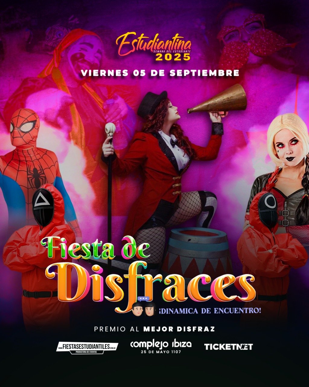 FIESTA DISFRACES - ESTUDIANTINA
