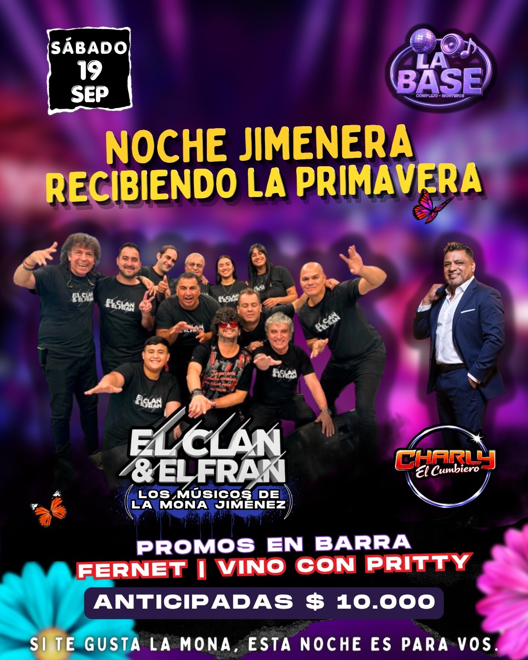NOCHE JIMENERA - EL CLAN & EL FRAN