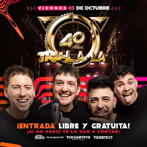 TRULALA VIERNES 03 DE OCTUBRE