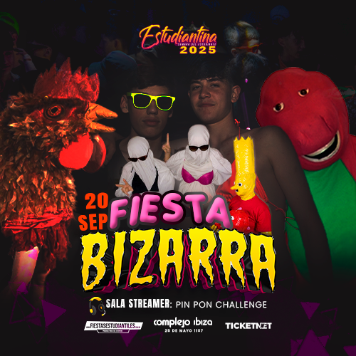 FIESTA BIZARRA - ESTUDIANTINA 2025