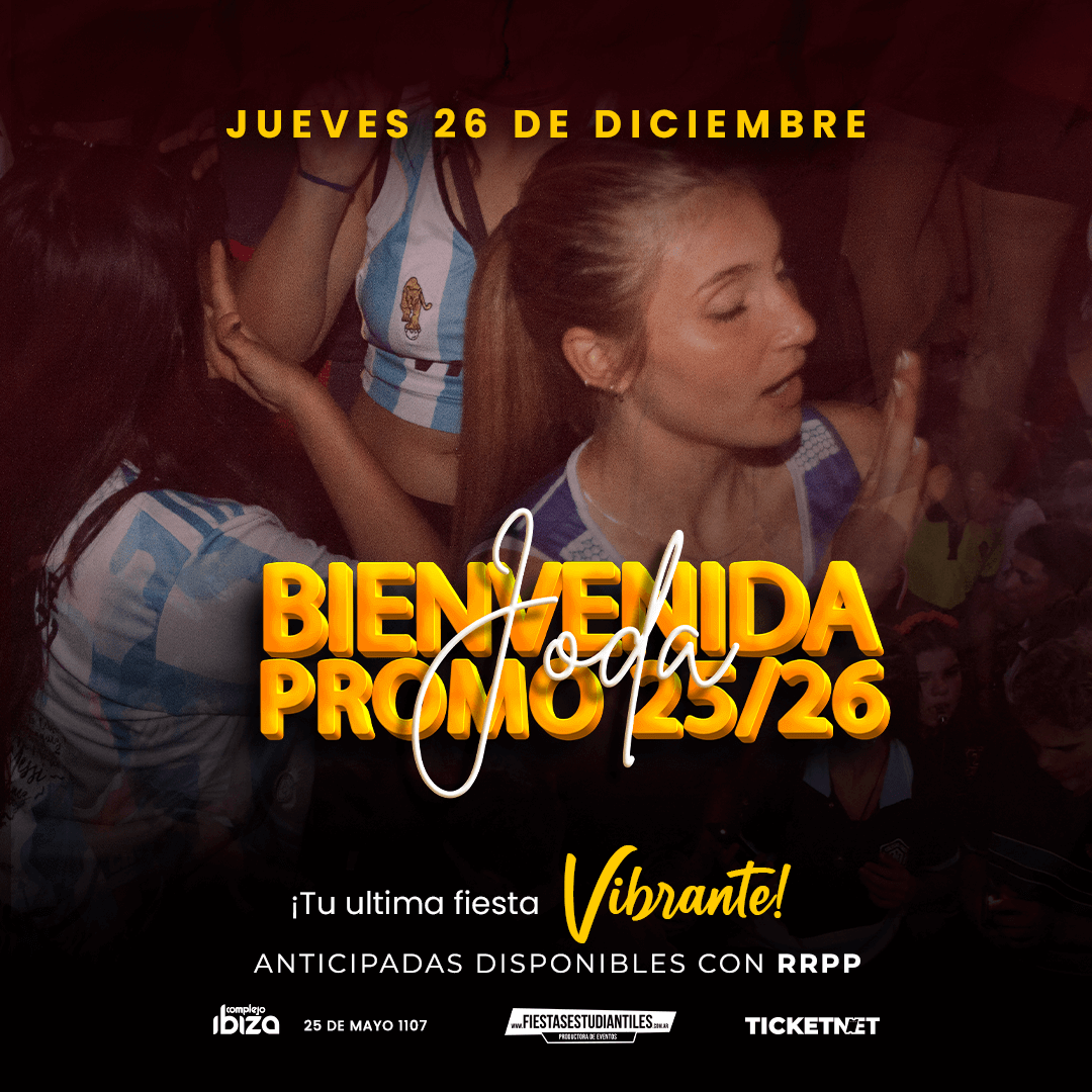 BIENVENIDA PROMO 25/26