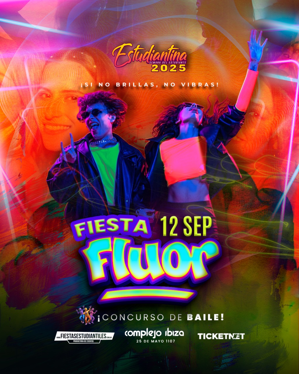 FIESTA FLUOR - ESTUDIANTINA
