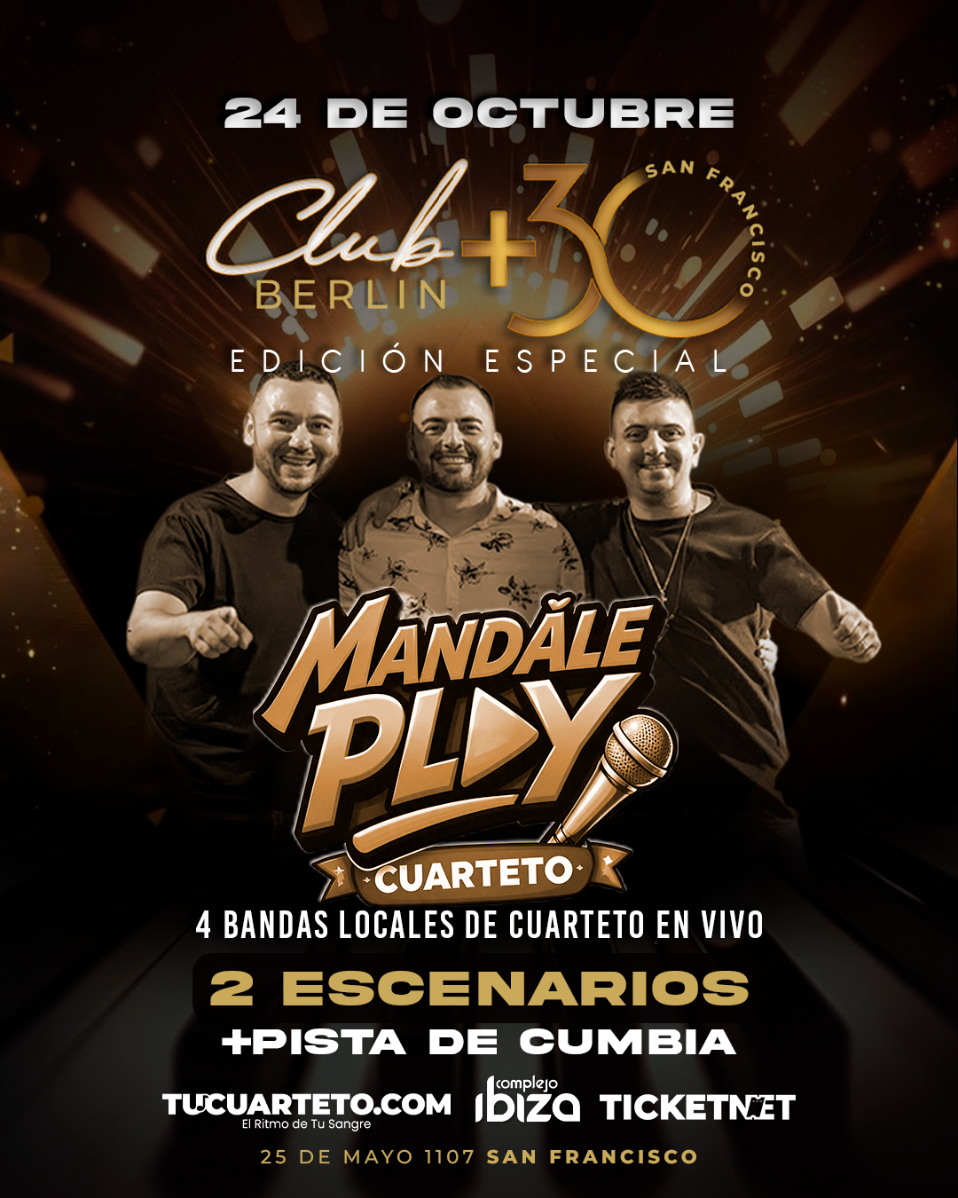 CLUB+30 EDICIÓN ESPECIAL - Mandale Play