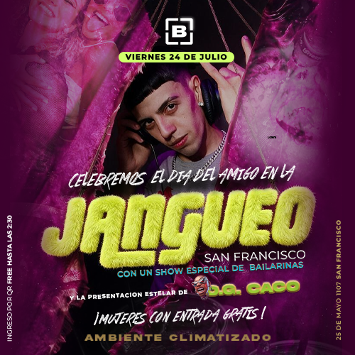 JANGUEO DIA DEL AMIGO