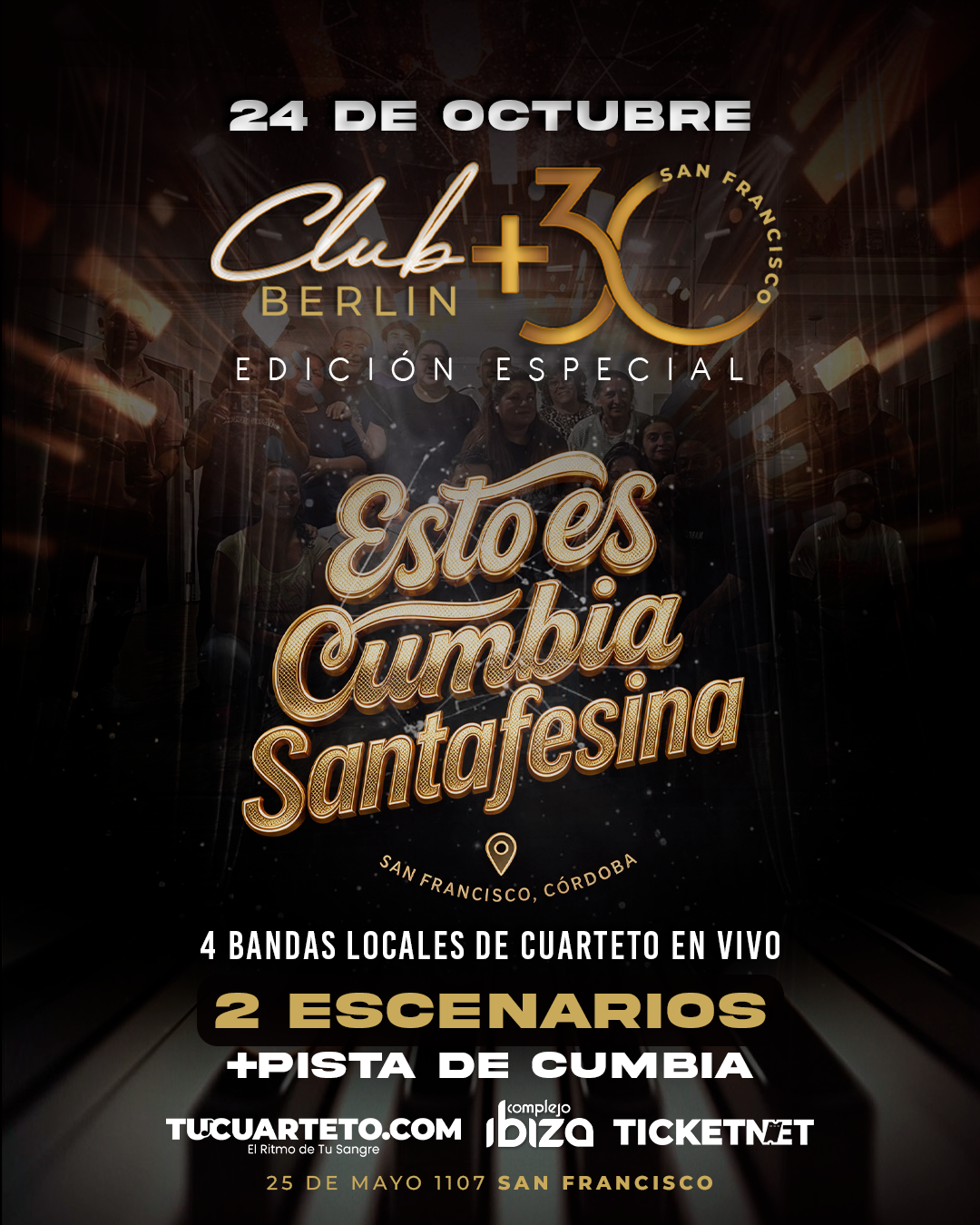 CLUB+30 EDICIÓN ESPECIAL - CUMBIA SANTAFESINA
