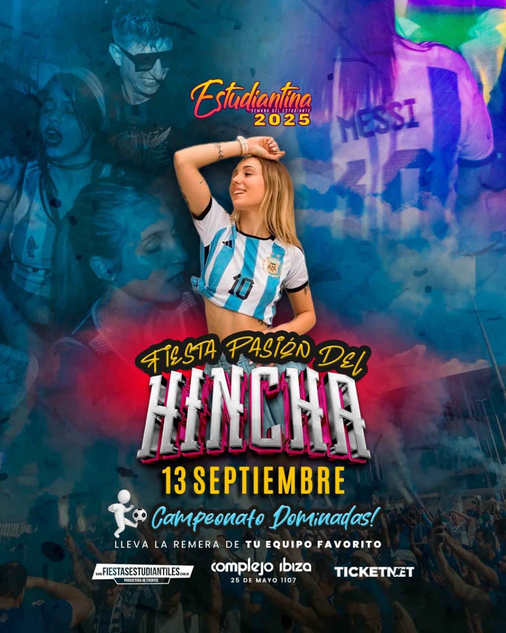 FIESTA PASIÓN DEL HINCHA - ESTUDIANTINA